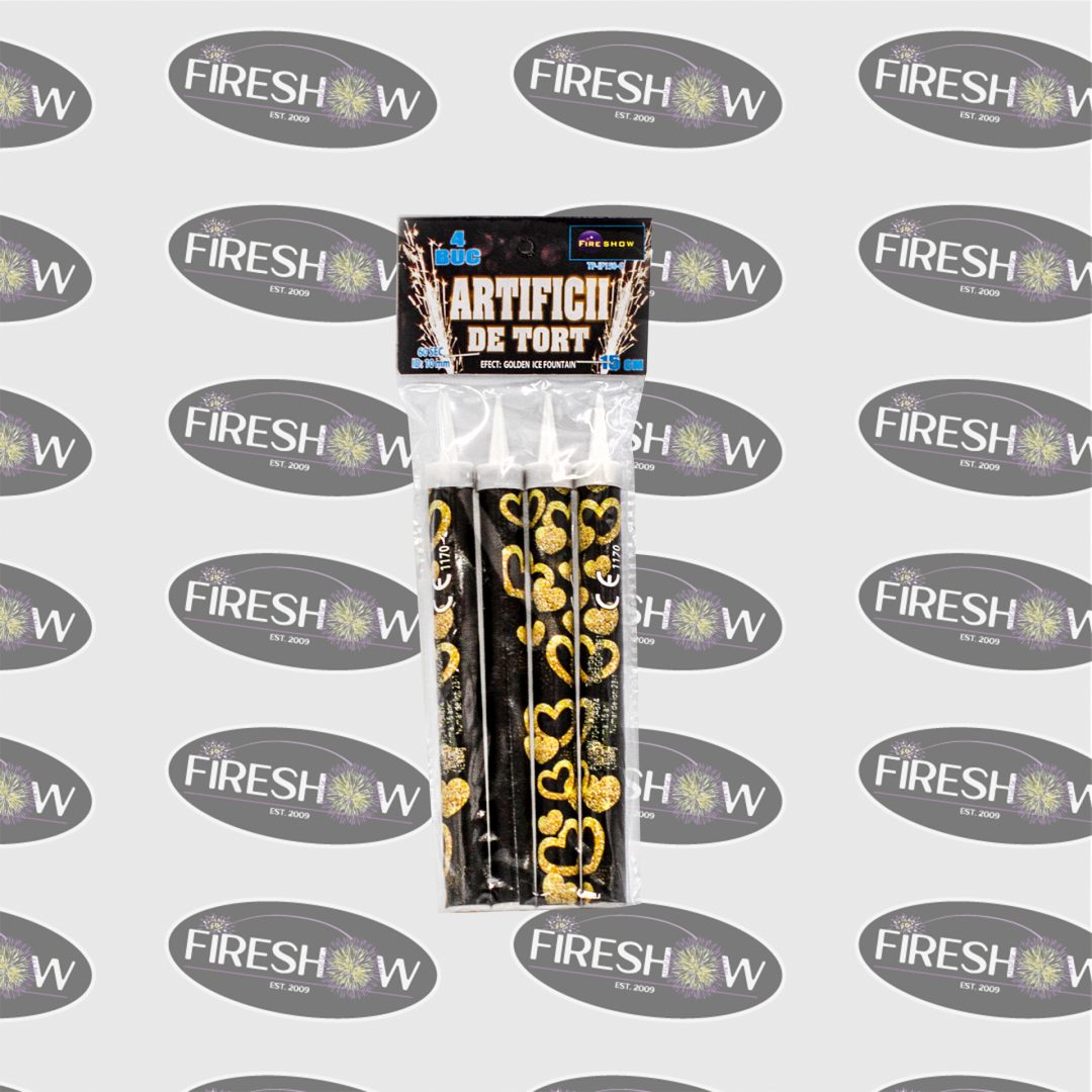 Artificii de tort 15 cm TP-IF150-G