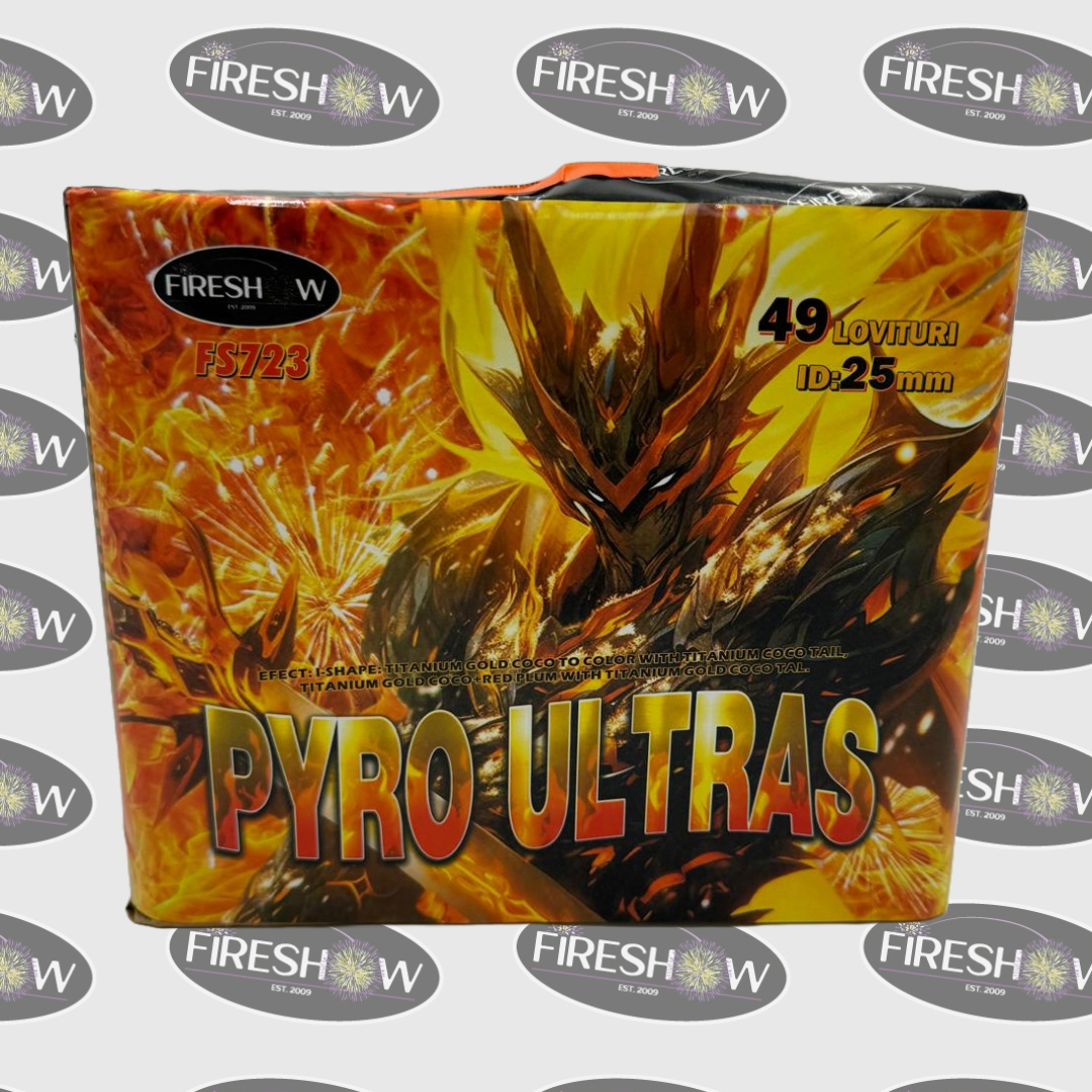 Combinații de comete PyroUltras , 49 f , calibru 25mm , FS723, categoria T1