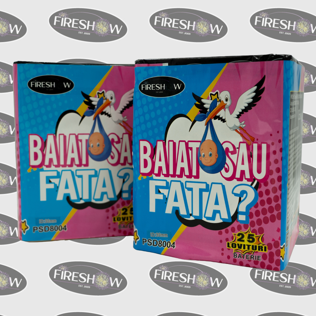 Combinații de comete de zi ALBASTRU pentru Gender Reveal | 25 focuri