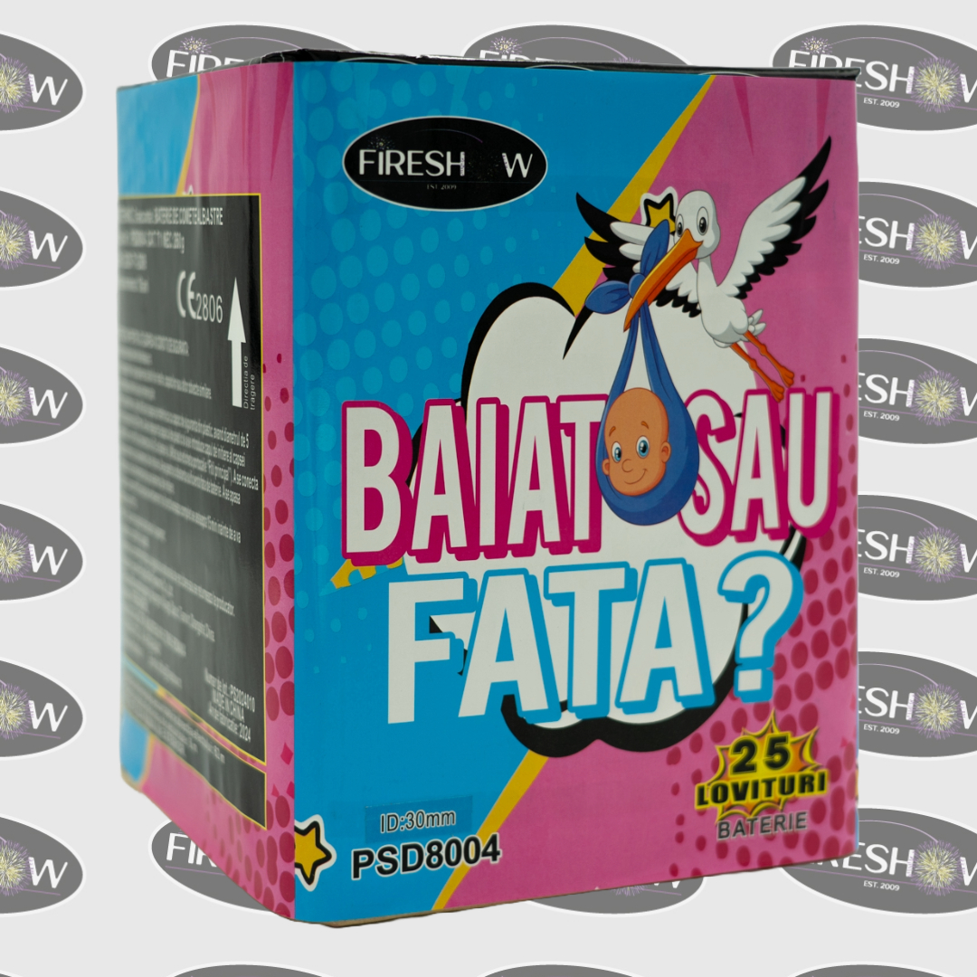 Combinații de comete de zi ALBASTRU pentru Gender Reveal | 25 focuri - imagine 3