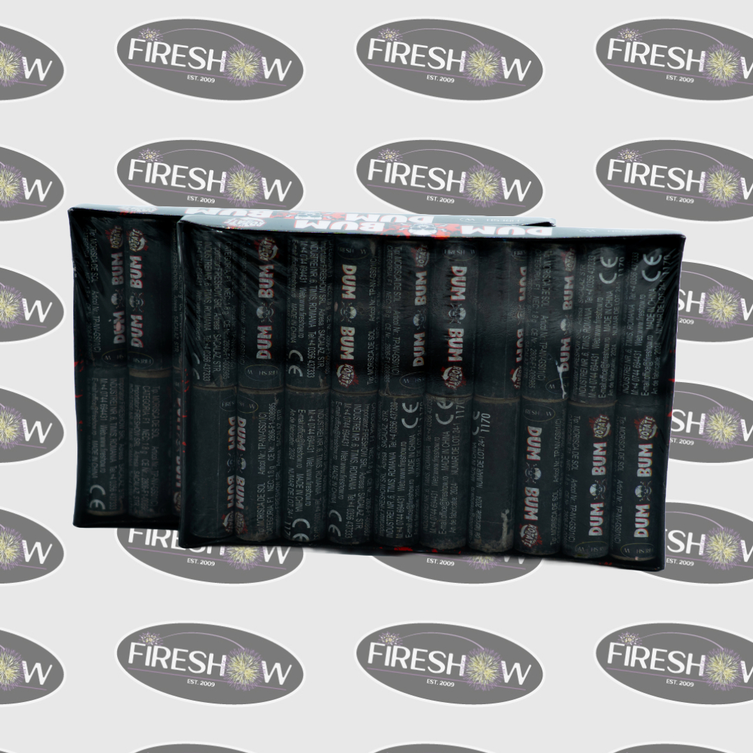 Emițător de sunet | Petarde DUM BUM Rotate 20 buc - imagine 3