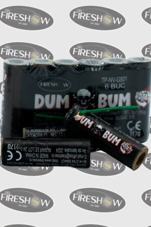 Emițător de sunet | Petarde DUM BUM Rotate 6 buc