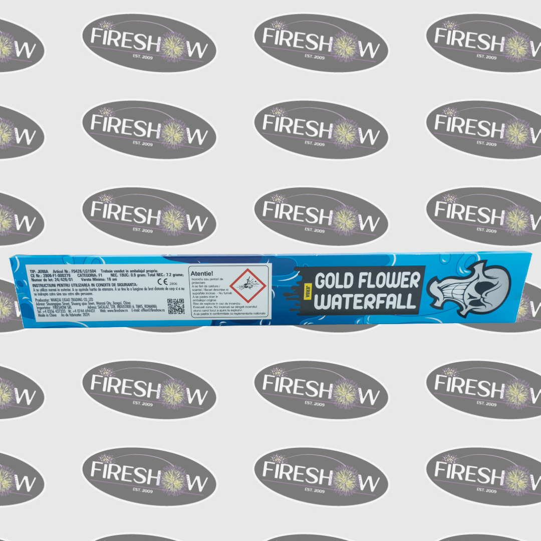 Torțe de mână Gold Flower WaterFall FS426 - imagine 7