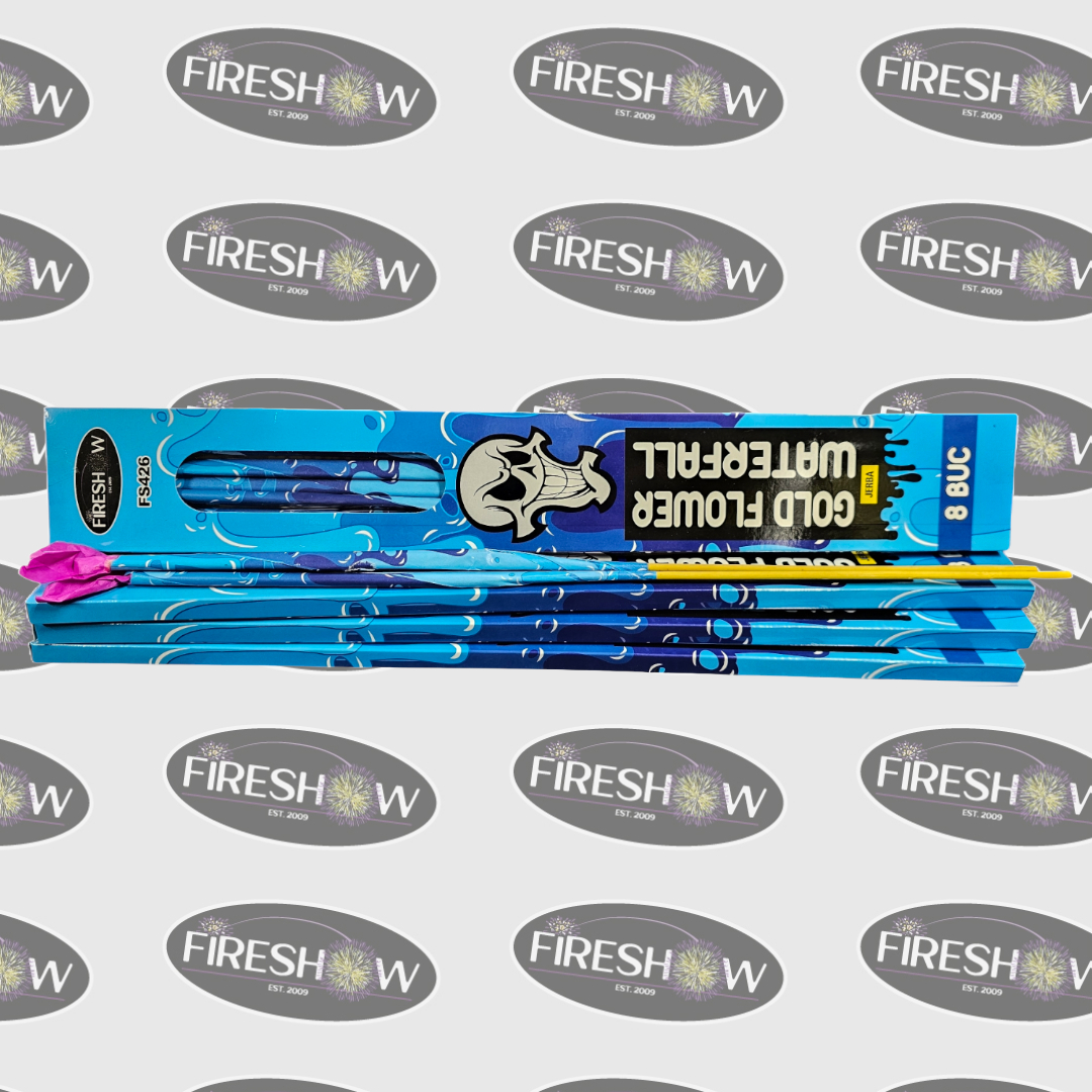 Torțe de mână Gold Flower WaterFall FS426 - imagine 6