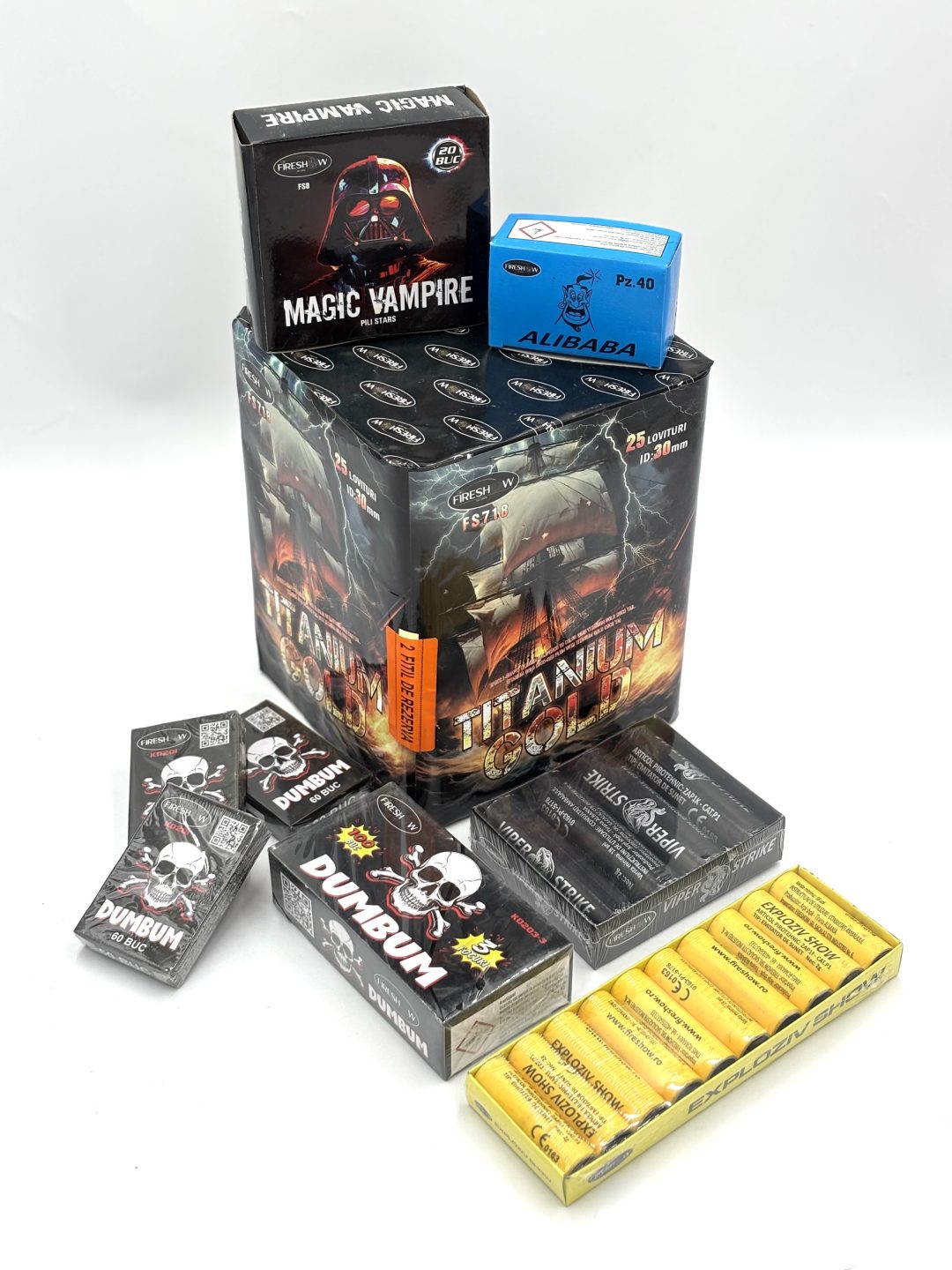 Baterie Titanium Gold Box 2024 - imagine 2