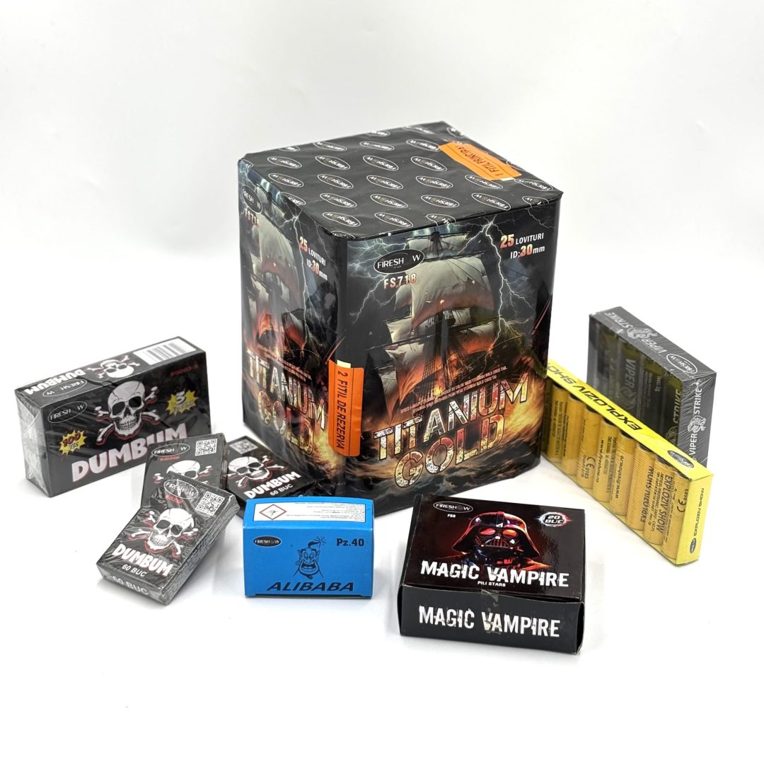 Baterie Titanium Gold Box 2024