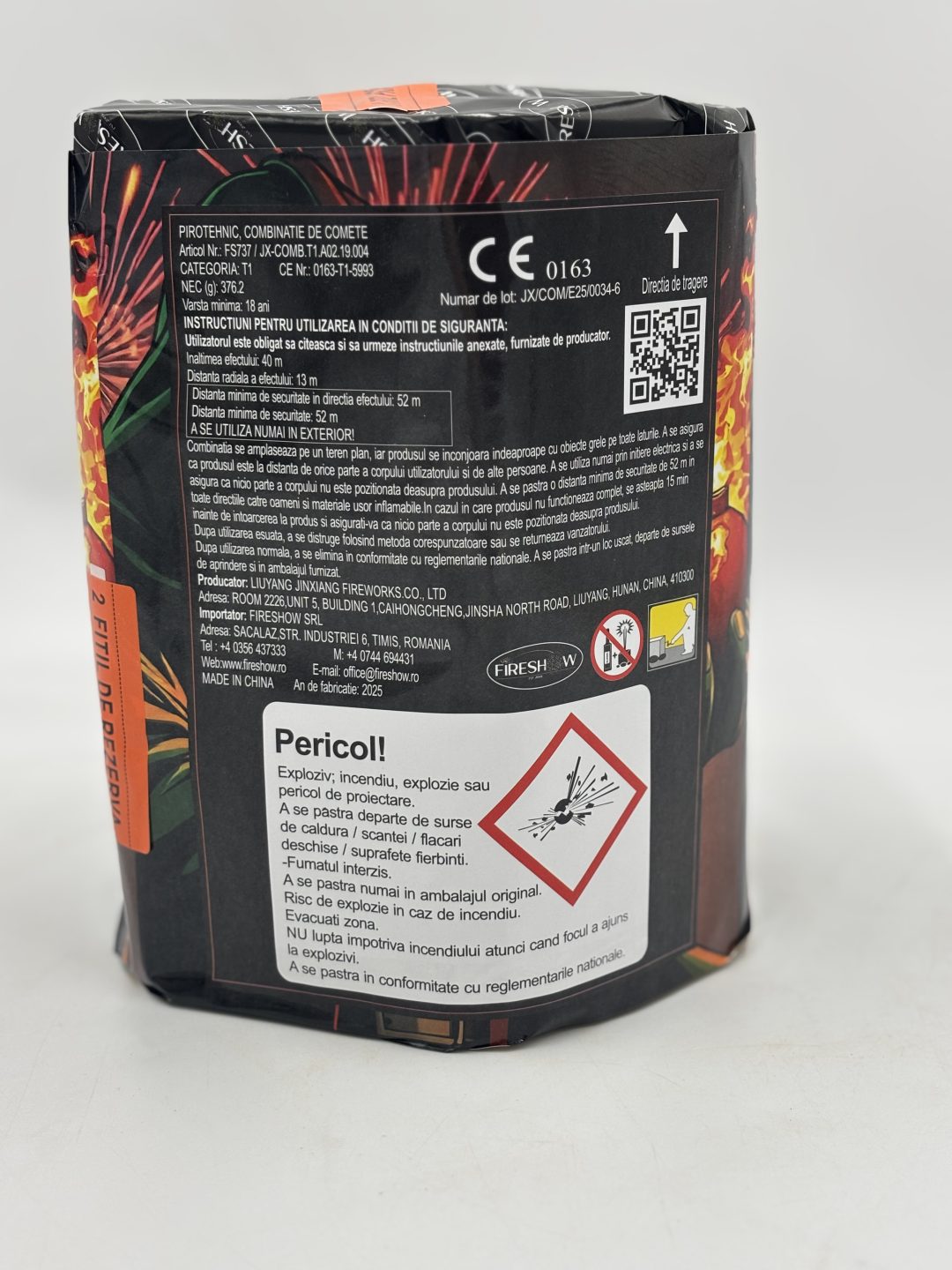 Combinatii de comete | NO PYRO NO PARTY 19F, Calibru 30mm, Cat T1 - imagine 3