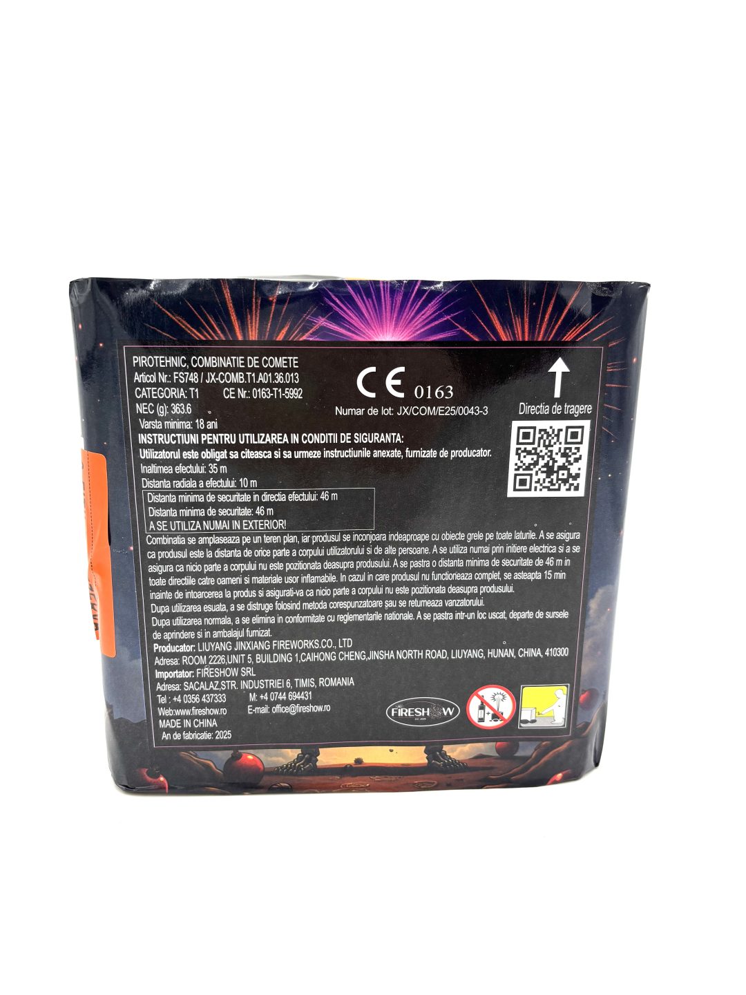 Combinatii de comete | SKELETON MAGIC 36F, Calibru 25mm, Cat T1 - imagine 3