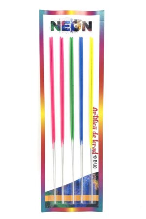 Artificii de Brad Neon 10 buc 40 CM
