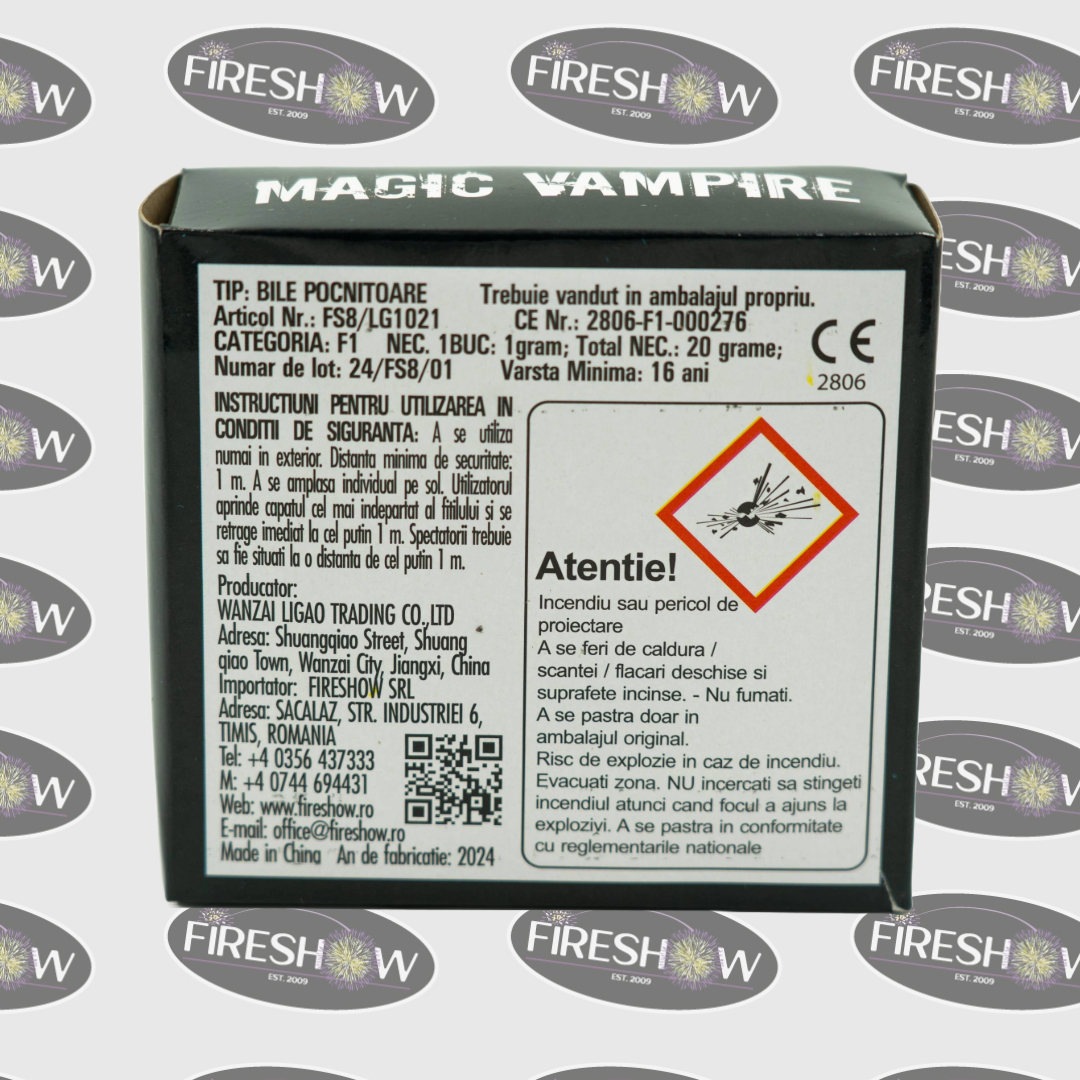 Emițător de sunet | Petarde Magic Vampire – FS8 - imagine 4