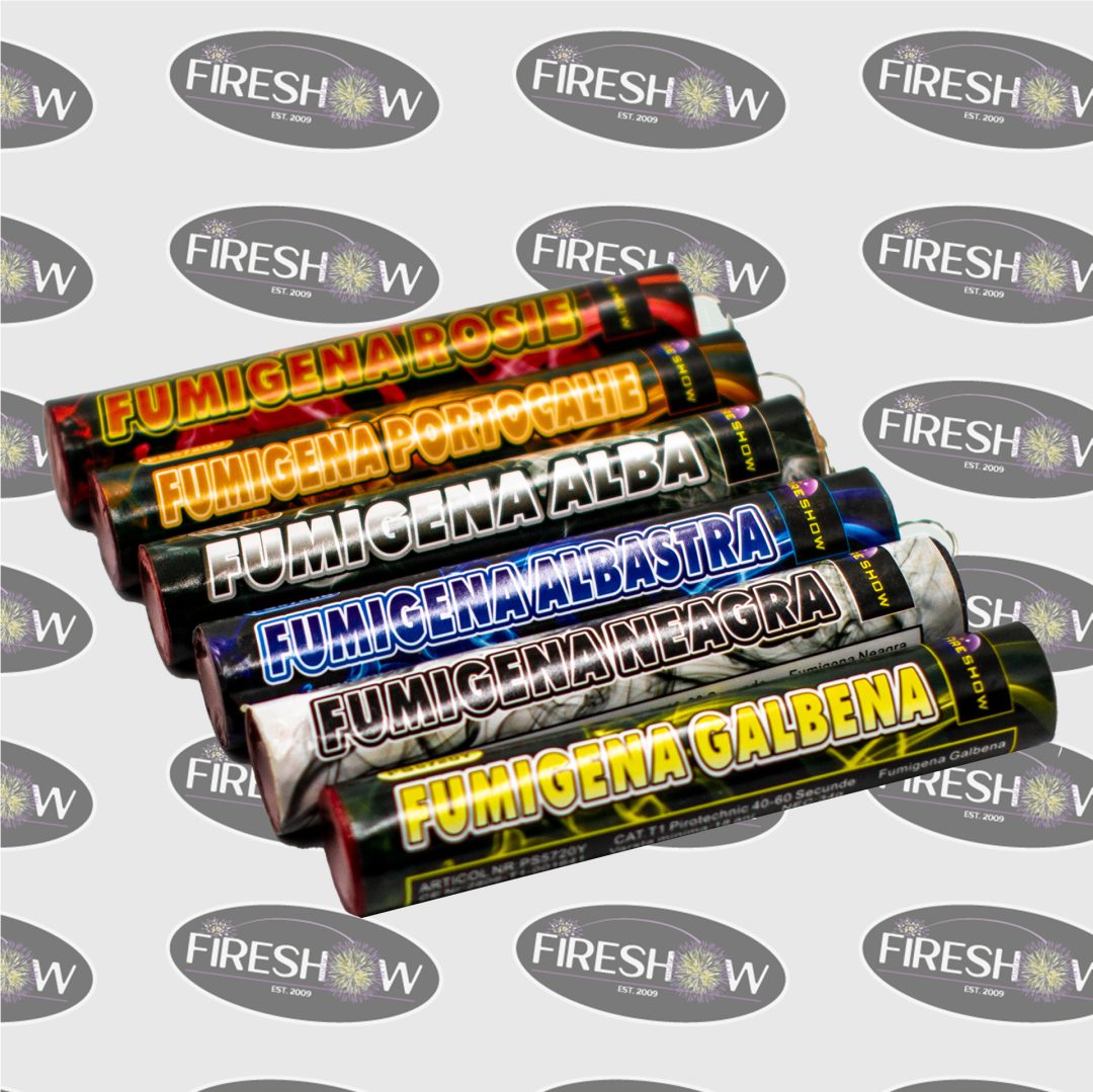 Fumigenă colorată set cu inel PS5720